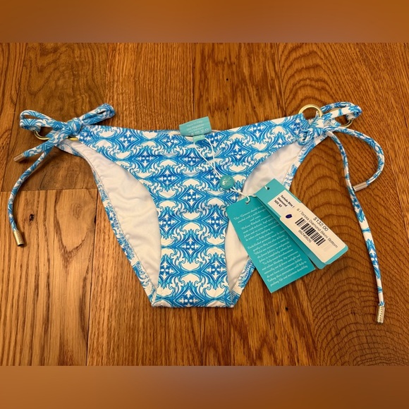 Melissa Odabash Tortola Diamond Bikini Bottoms size 6 NWT - Picture 1 of 9